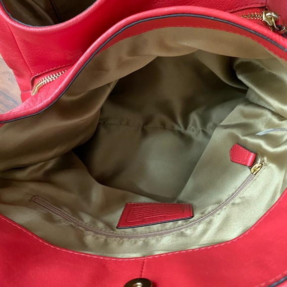 Coach Tangerine Shoulder bag with matching wallet - Picture 6 of 10